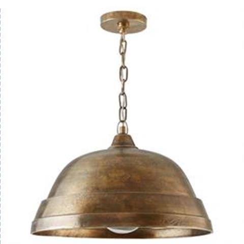 Oxidized Pendant Light