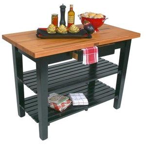 Boos "OC" Oak Country Table – Blended Butcher Block, Many Sizes/Colors